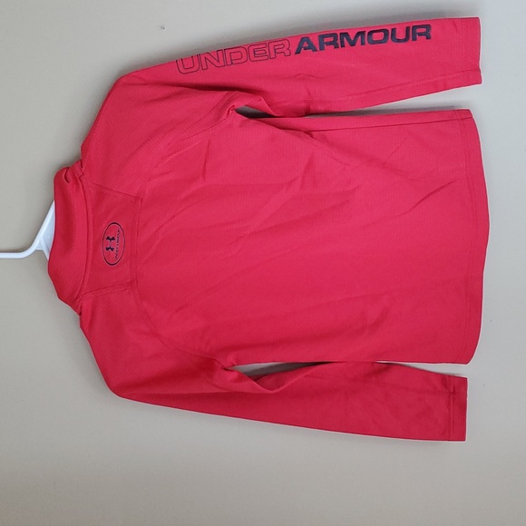 Under Armour red half zip long sleeve - Picture 5 of 10
